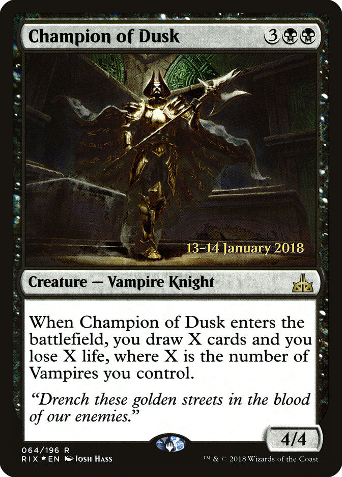 Campeão do Crepúsculo / Champion of Dusk - Magic: The Gathering - MoxLand