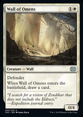 Barreira de Agouros / Wall of Omens - Magic: The Gathering - MoxLand