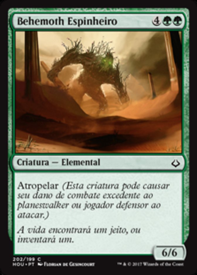 Behemoth Espinheiro / Brambleweft Behemoth - Magic: The Gathering - MoxLand