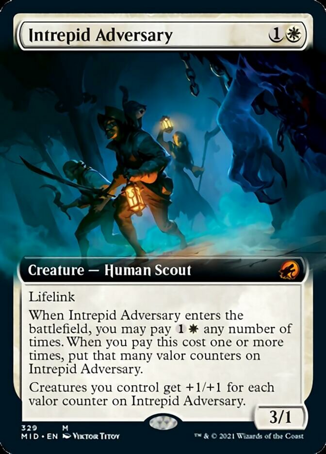 Adversário Intrépido / Intrepid Adversary - Magic: The Gathering - MoxLand