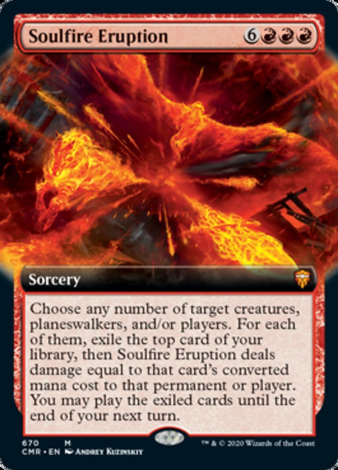 Erupção da Alma-ígnea / Soulfire Eruption - Magic: The Gathering - MoxLand