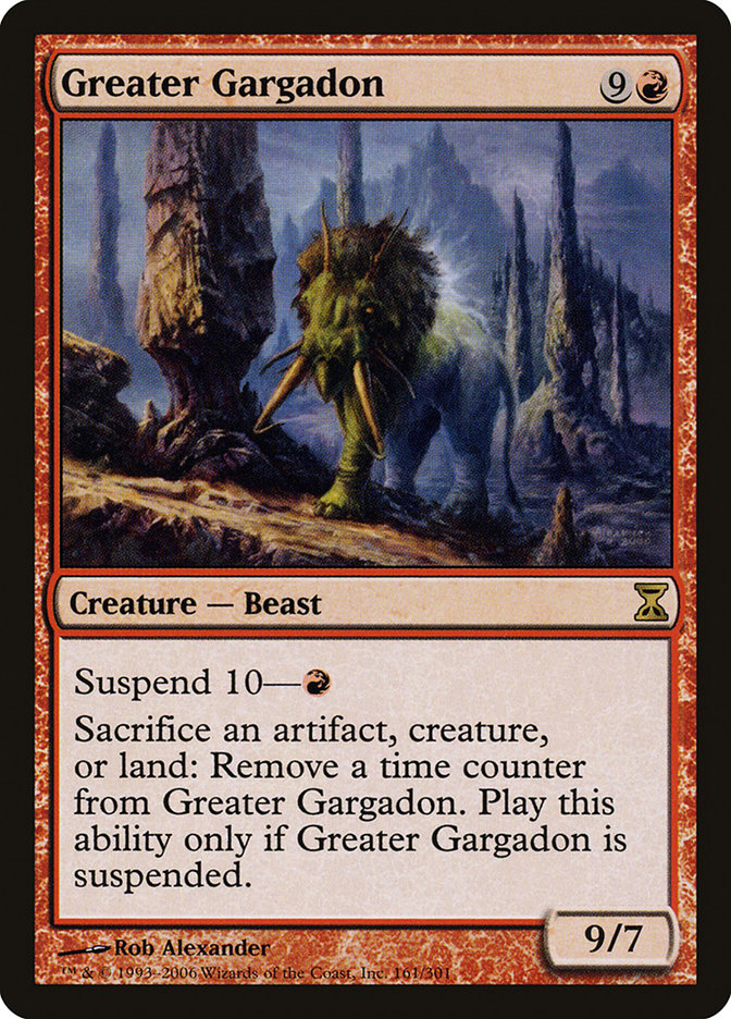 Gargadonte Maior / Greater Gargadon - Magic: The Gathering - MoxLand