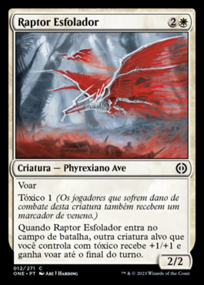 Raptor Esfolador / Flensing Raptor - Magic: The Gathering - MoxLand