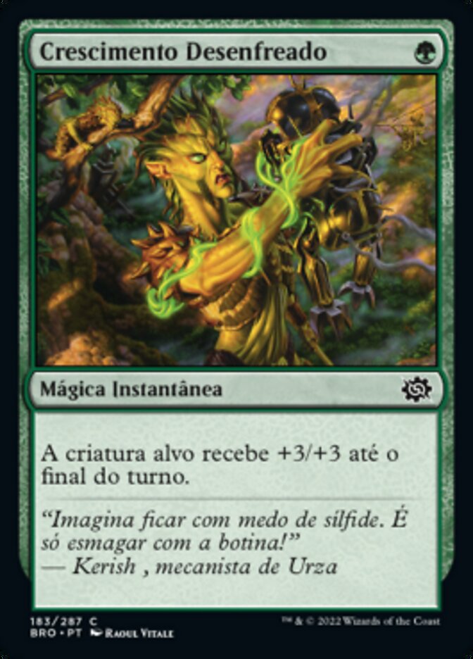 Crescimento Desenfreado / Giant Growth - Magic: The Gathering - MoxLand