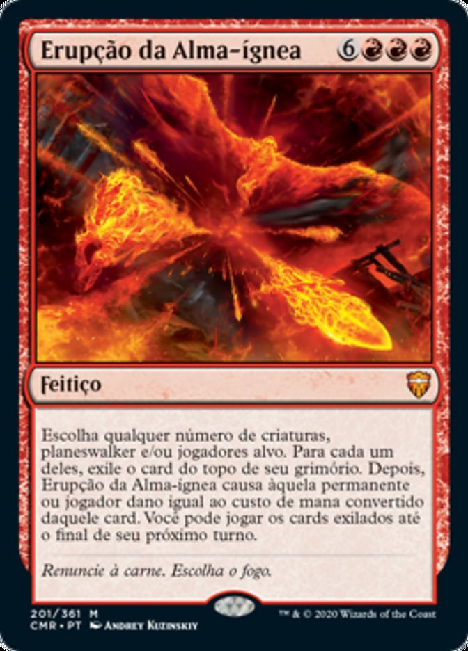 Erupção da Alma-ígnea / Soulfire Eruption - Magic: The Gathering - MoxLand