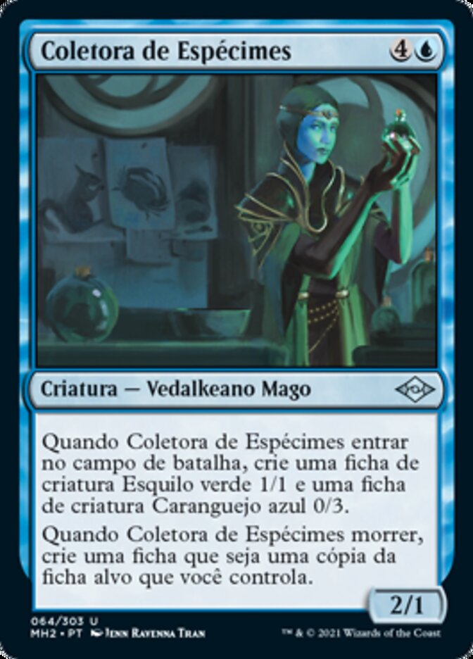 Coletora de Espécimes / Specimen Collector - Magic: The Gathering - MoxLand