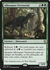 Allossauro Territorial / Territorial Allosaurus - Magic: The Gathering - MoxLand
