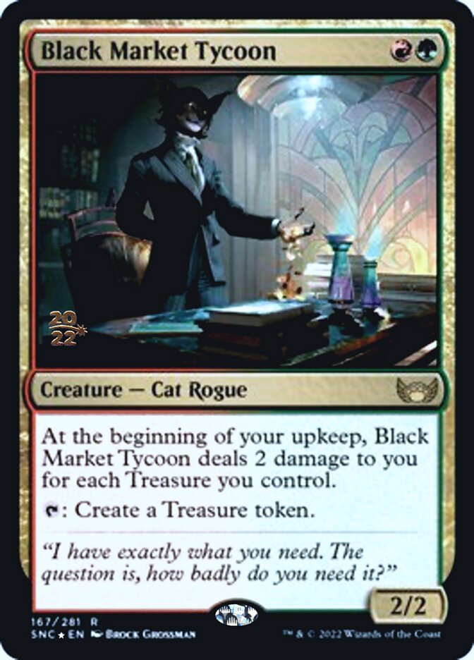 Magnata do Mercado Negro / Black Market Tycoon - Magic: The Gathering - MoxLand