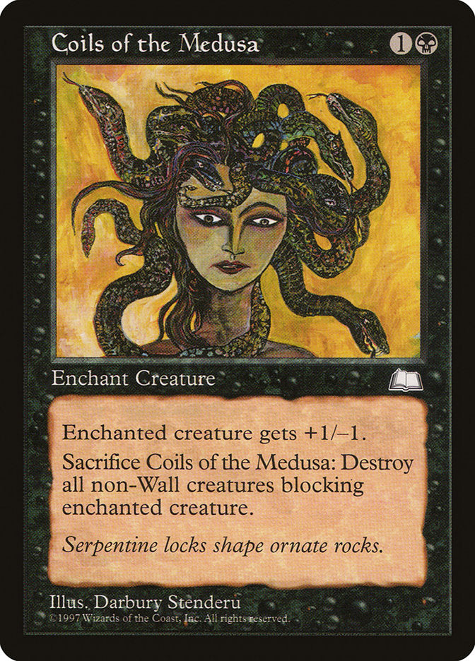 Madeixas da Medusa / Coils of the Medusa - Magic: The Gathering - MoxLand