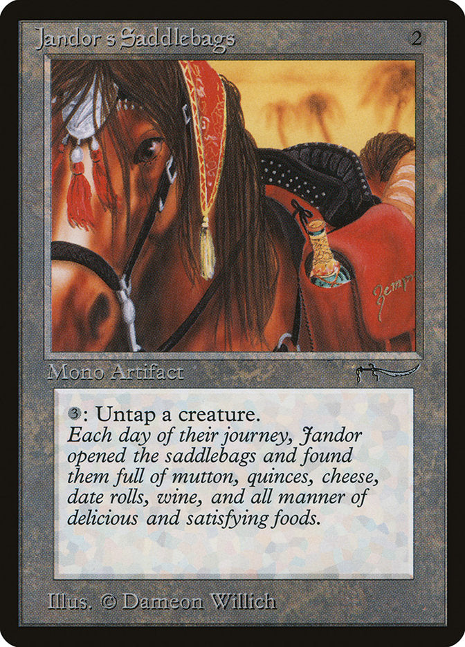 Alforjes de Jandor / Jandor's Saddlebags - Magic: The Gathering - MoxLand