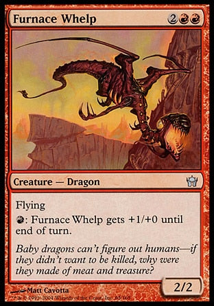 Filhote da Fornalha / Furnace Whelp - Magic: The Gathering - MoxLand