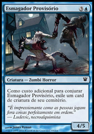 Esmagador Provisório / Makeshift Mauler - Magic: The Gathering - MoxLand