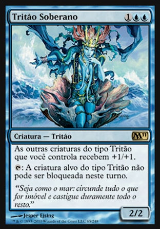 Tritão Soberano / Merfolk Sovereign - Magic: The Gathering - MoxLand