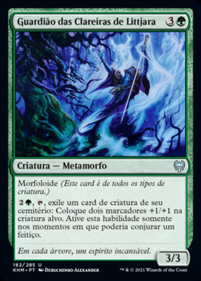Guardião das Clareiras de Littjara / Littjara Glade-Warden - Magic: The Gathering - MoxLand