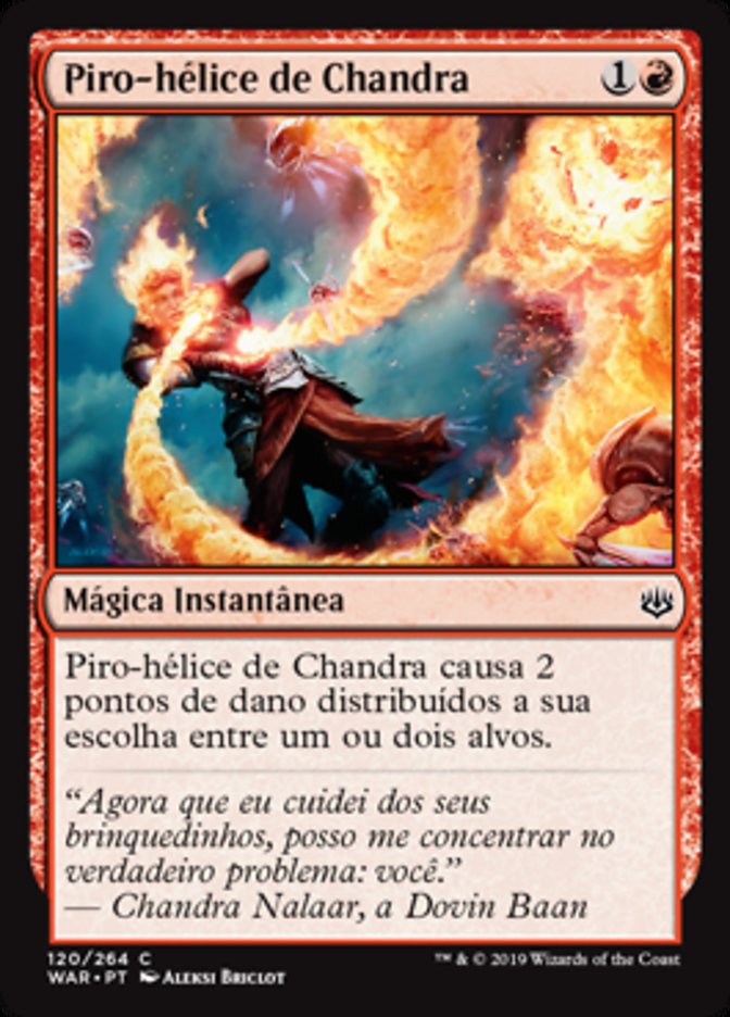 Piro-hélice de Chandra / Chandra's Pyrohelix - Magic: The Gathering - MoxLand