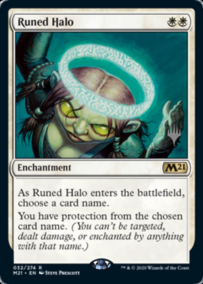 Auréola Rúnica / Runed Halo - Magic: The Gathering - MoxLand