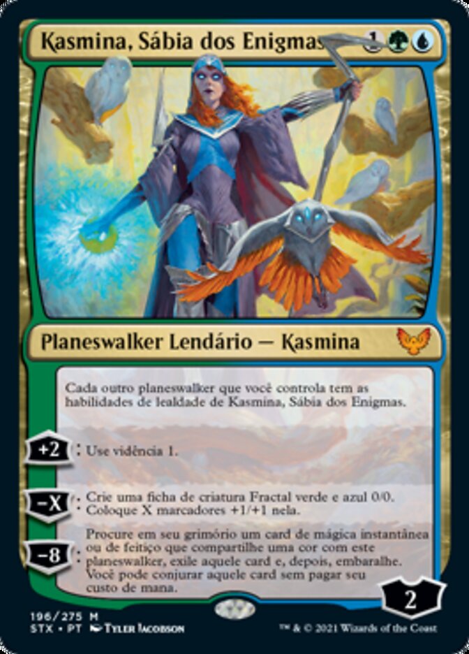 Kasmina, Sábia dos Enigmas / Kasmina, Enigma Sage - Magic: The Gathering - MoxLand