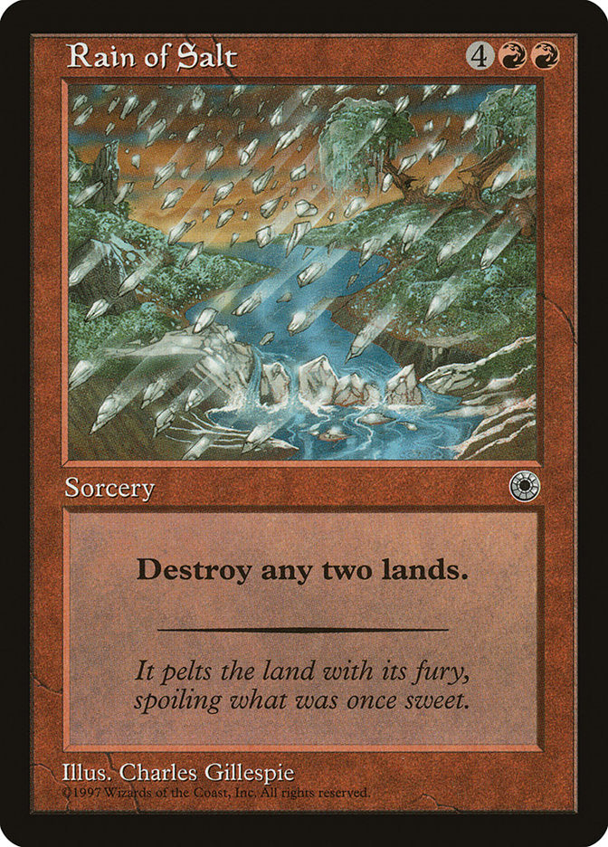 Chuva de Sal / Rain of Salt - Magic: The Gathering - MoxLand