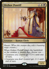 Pontífice Orzhov / Orzhov Pontiff - Magic: The Gathering - MoxLand