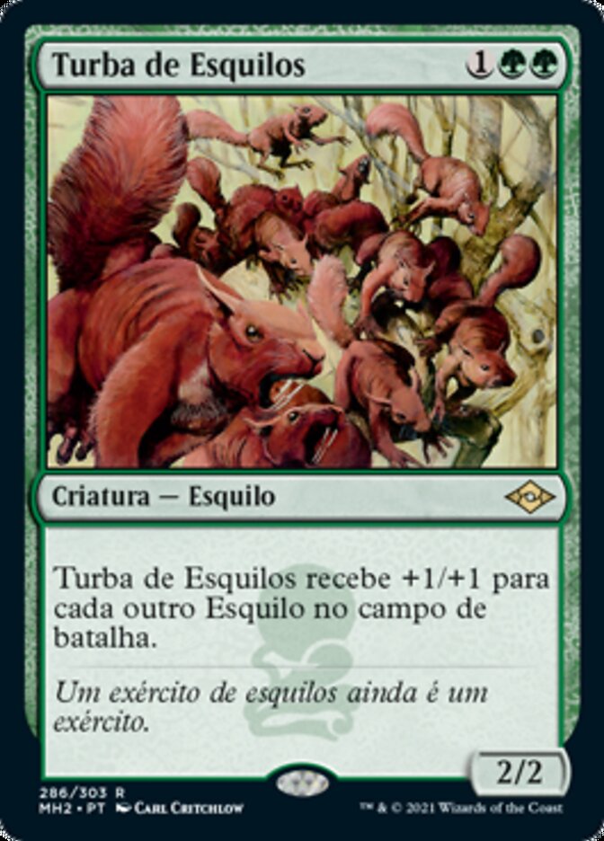 Turba de Esquilos / Squirrel Mob - Magic: The Gathering - MoxLand