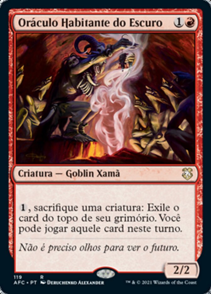 Oráculo Habitante do Escuro / Dark-Dweller Oracle - Magic: The Gathering - MoxLand