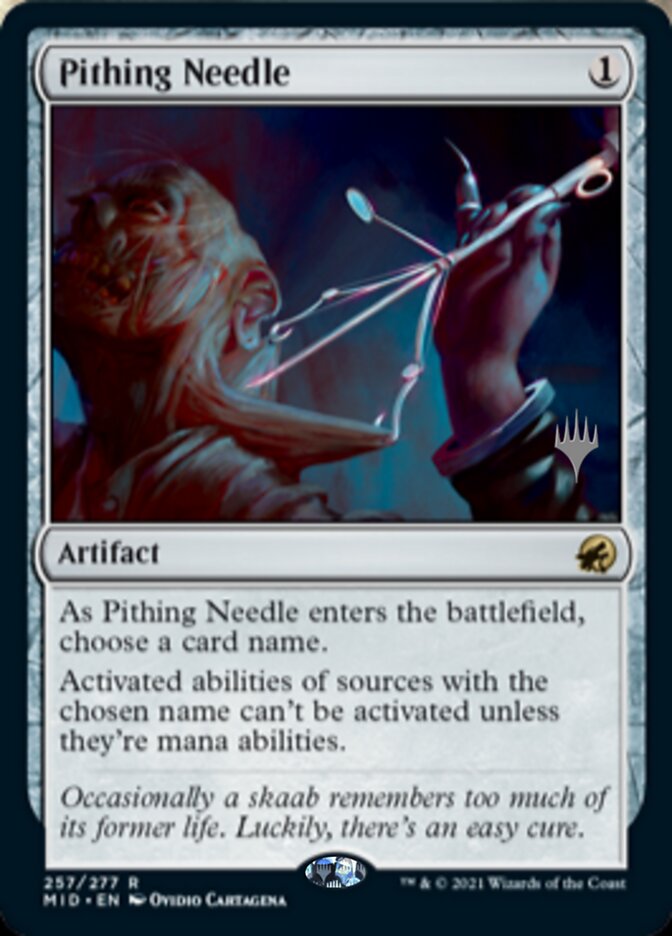 Agulha Medular / Pithing Needle - Magic: The Gathering - MoxLand