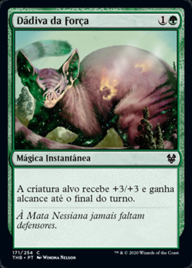 Dádiva da Força / Gift of Strength - Magic: The Gathering - MoxLand