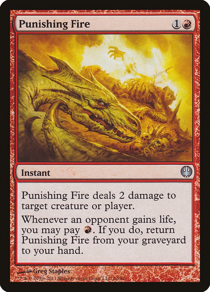 Fogo Punidor / Punishing Fire - Magic: The Gathering - MoxLand