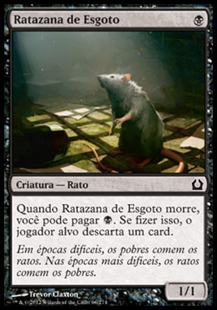 Ratazana de Esgoto / Drainpipe Vermin - Magic: The Gathering - MoxLand