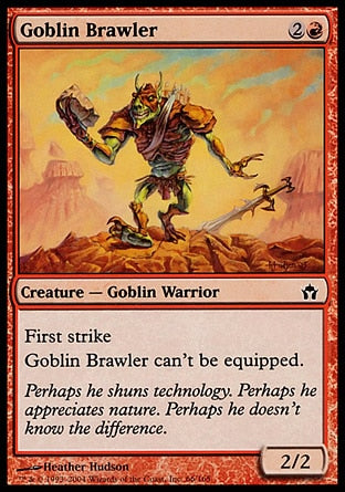 Rufião Goblin / Goblin Brawler - Magic: The Gathering - MoxLand