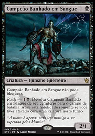 Campeão Banhado em Sangue / Bloodsoaked Champion - Magic: The Gathering - MoxLand