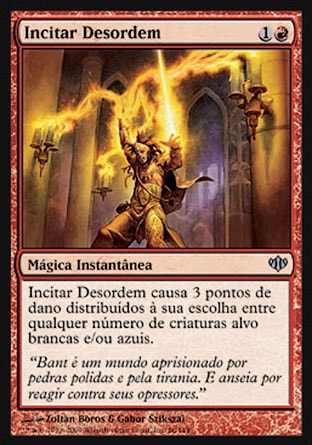 Incitar Desordem / Ignite Disorder - Magic: The Gathering - MoxLand