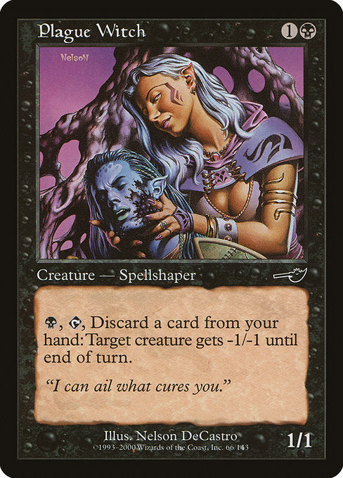 Bruxa da Praga / Plague Witch - Magic: The Gathering - MoxLand