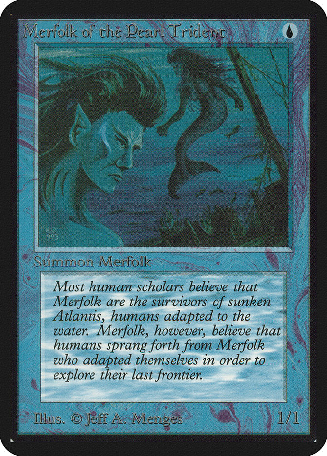 Tritões do Tridente Perolado / Merfolk of the Pearl Trident - Magic: The Gathering - MoxLand