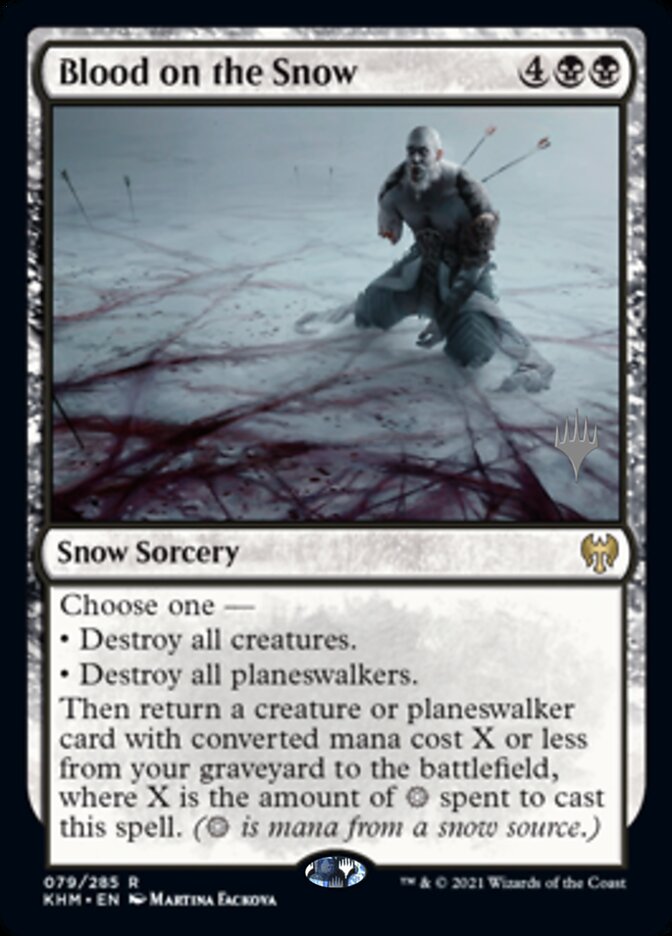 Sangue na Neve / Blood on the Snow - Magic: The Gathering - MoxLand