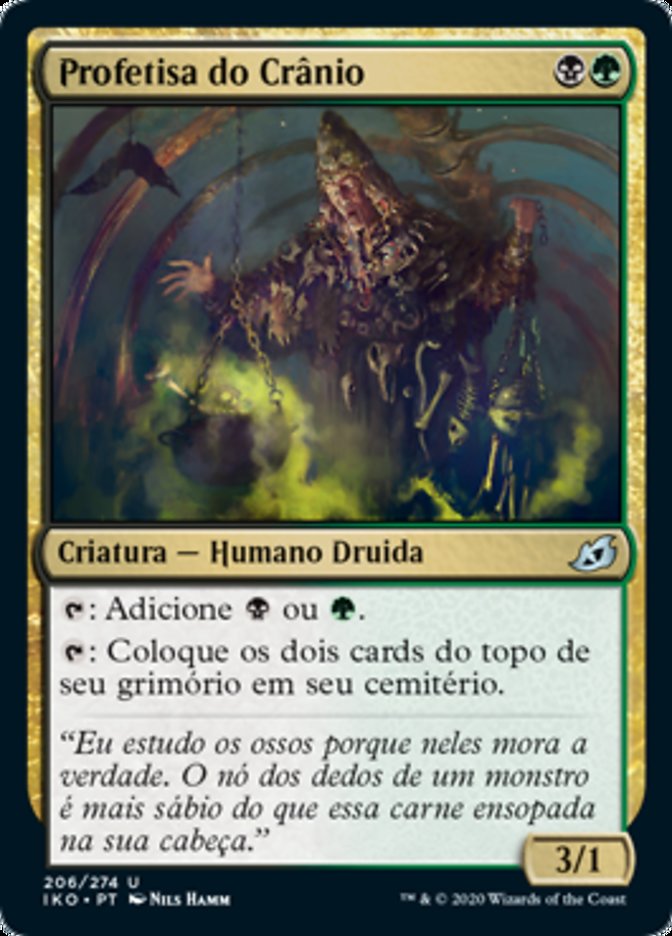 Profetisa do Crânio / Skull Prophet - Magic: The Gathering - MoxLand