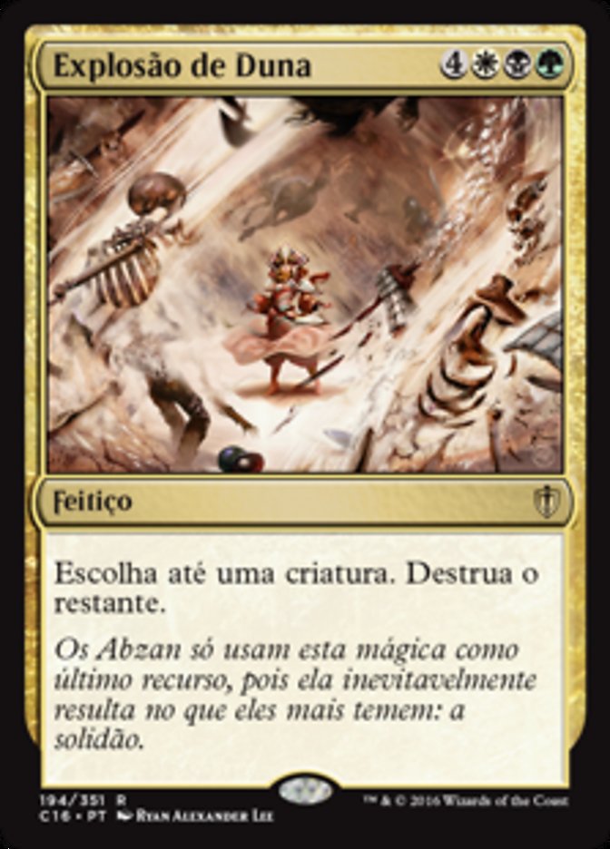 Explosão de Duna / Duneblast - Magic: The Gathering - MoxLand