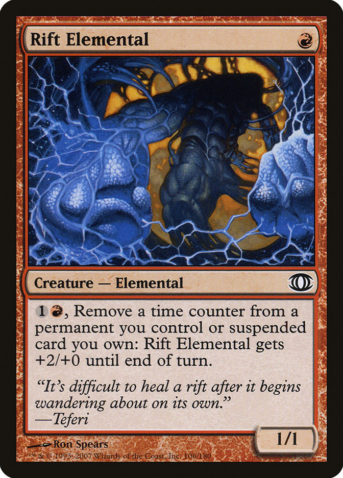 Elemental da Fenda / Rift Elemental - Magic: The Gathering - MoxLand