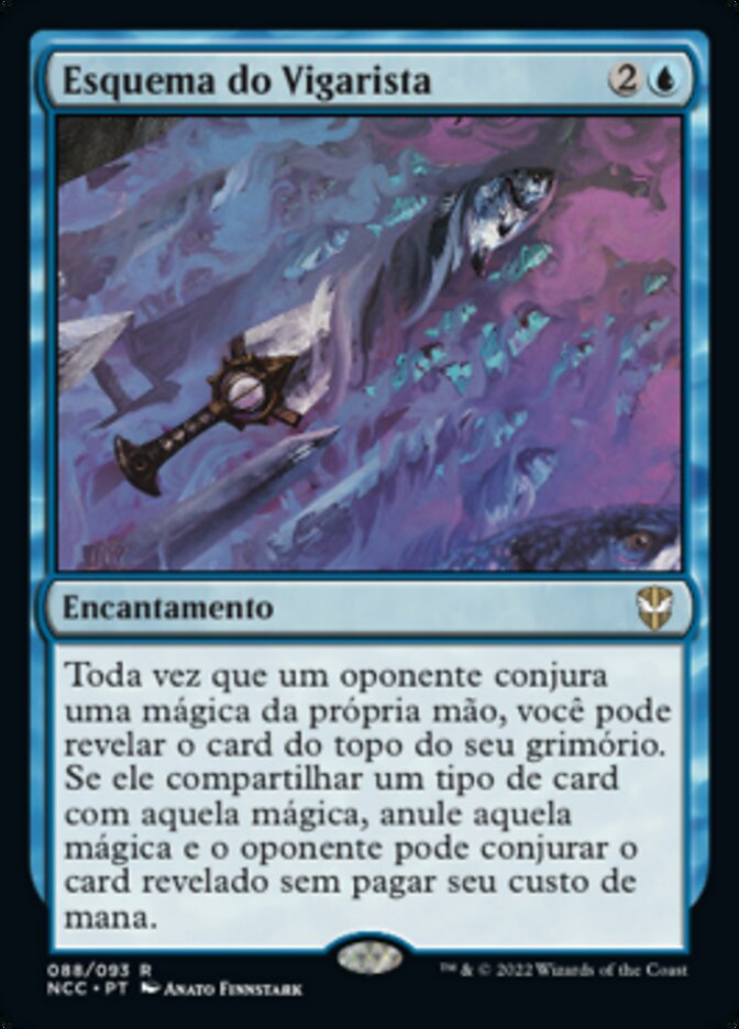 Esquema do Vigarista / Swindler's Scheme - Magic: The Gathering - MoxLand
