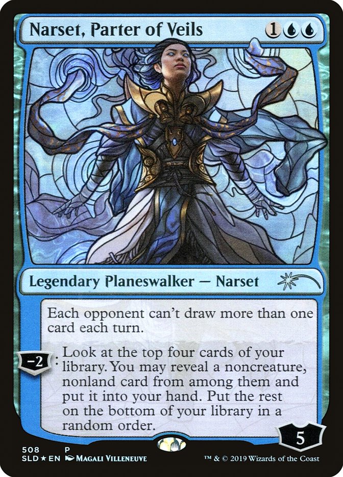 Narset, Rasgadora de Véus / Narset, Parter of Veils - Magic: The Gathering - MoxLand