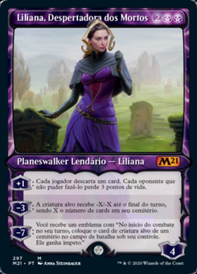 Liliana, Despertadora dos Mortos / Liliana, Waker of the Dead - Magic: The Gathering - MoxLand