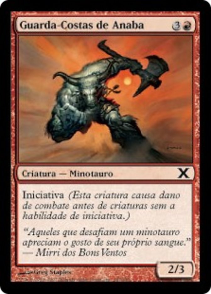 Guarda-Costas de Anaba / Anaba Bodyguard - Magic: The Gathering - MoxLand