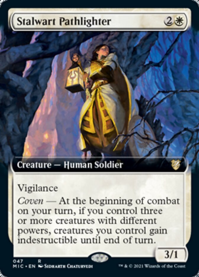 Lumetrilhas Resoluta / Stalwart Pathlighter - Magic: The Gathering - MoxLand