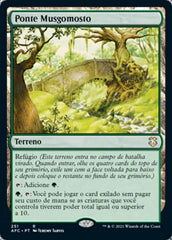 Ponte Musgomosto / Mosswort Bridge - Magic: The Gathering - MoxLand