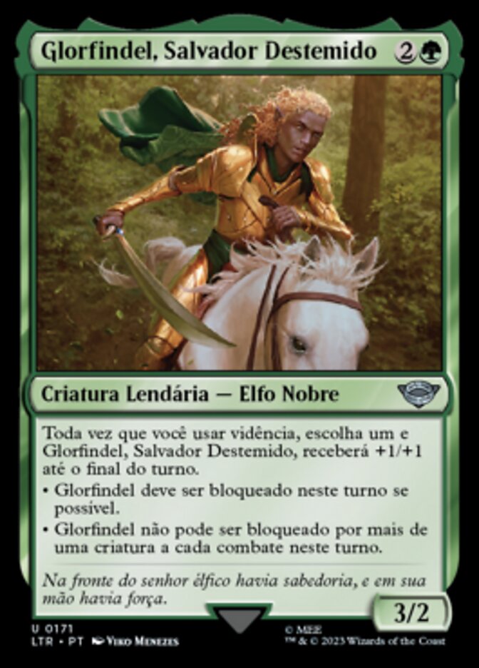 Glorfindel, Salvador Destemido / Glorfindel, Dauntless Rescuer - Magic: The Gathering - MoxLand