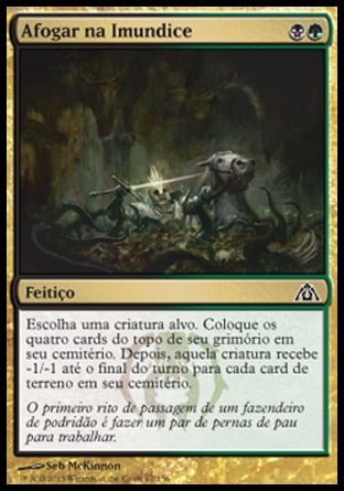 Afogar na Imundice / Drown in Filth - Magic: The Gathering - MoxLand