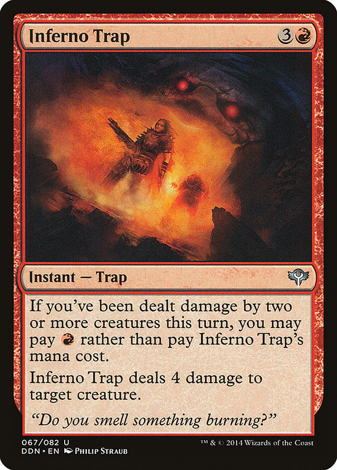 Armadilha do Inferno / Inferno Trap - Magic: The Gathering - MoxLand