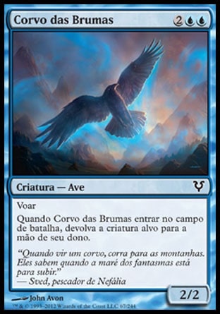 Corvo das Brumas / Mist Raven - Magic: The Gathering - MoxLand