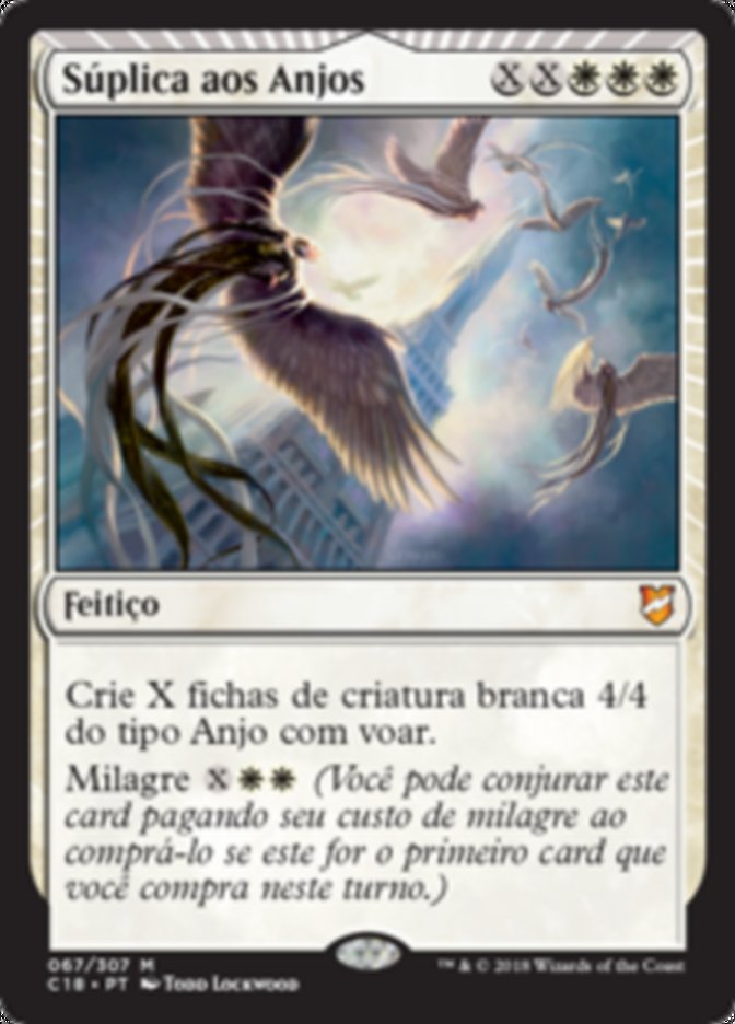 Súplica aos Anjos / Entreat the Angels - Magic: The Gathering - MoxLand