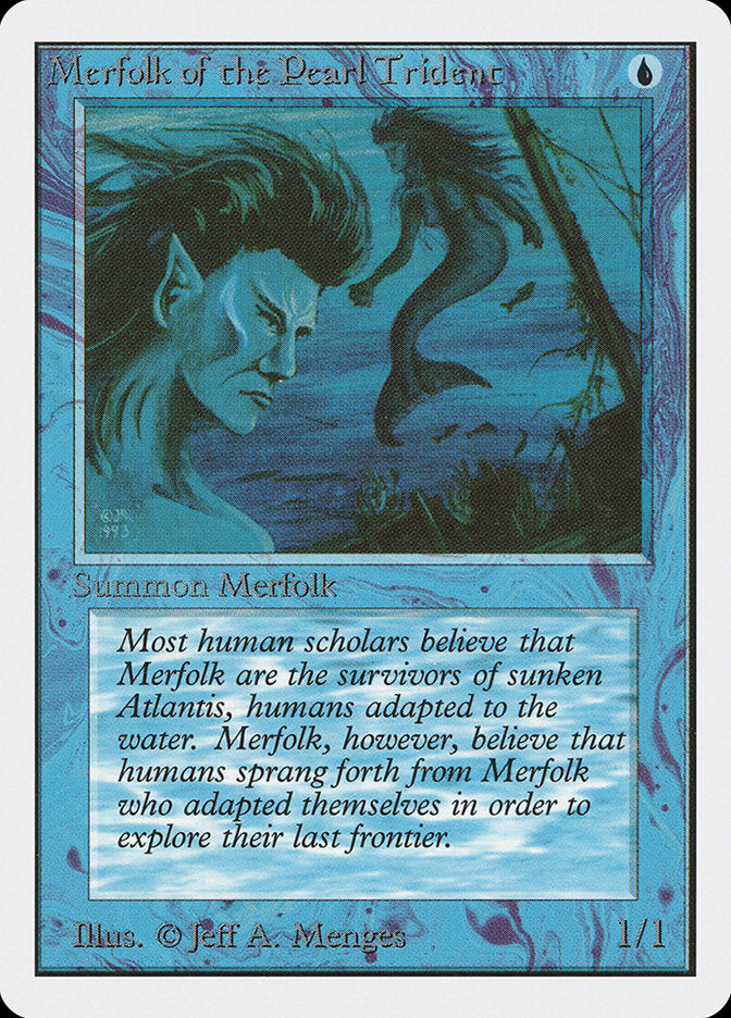 Tritões do Tridente Perolado / Merfolk of the Pearl Trident - Magic: The Gathering - MoxLand